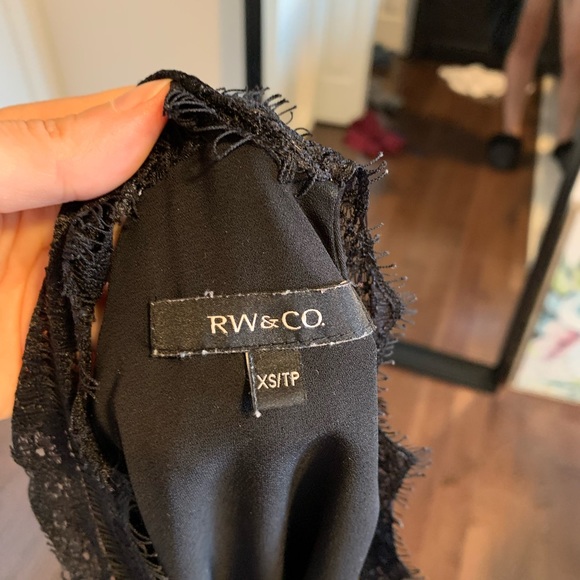 RW&Co Racerback lace strap cami - xs - Picture 3 of 4